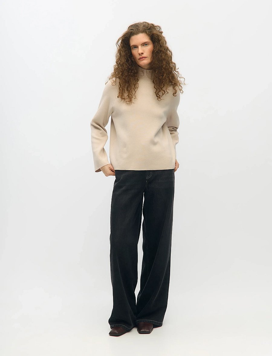 Object - OBJREYNARD HIGH NECK PULLOVER NOOS - pullover - silver gray - 2