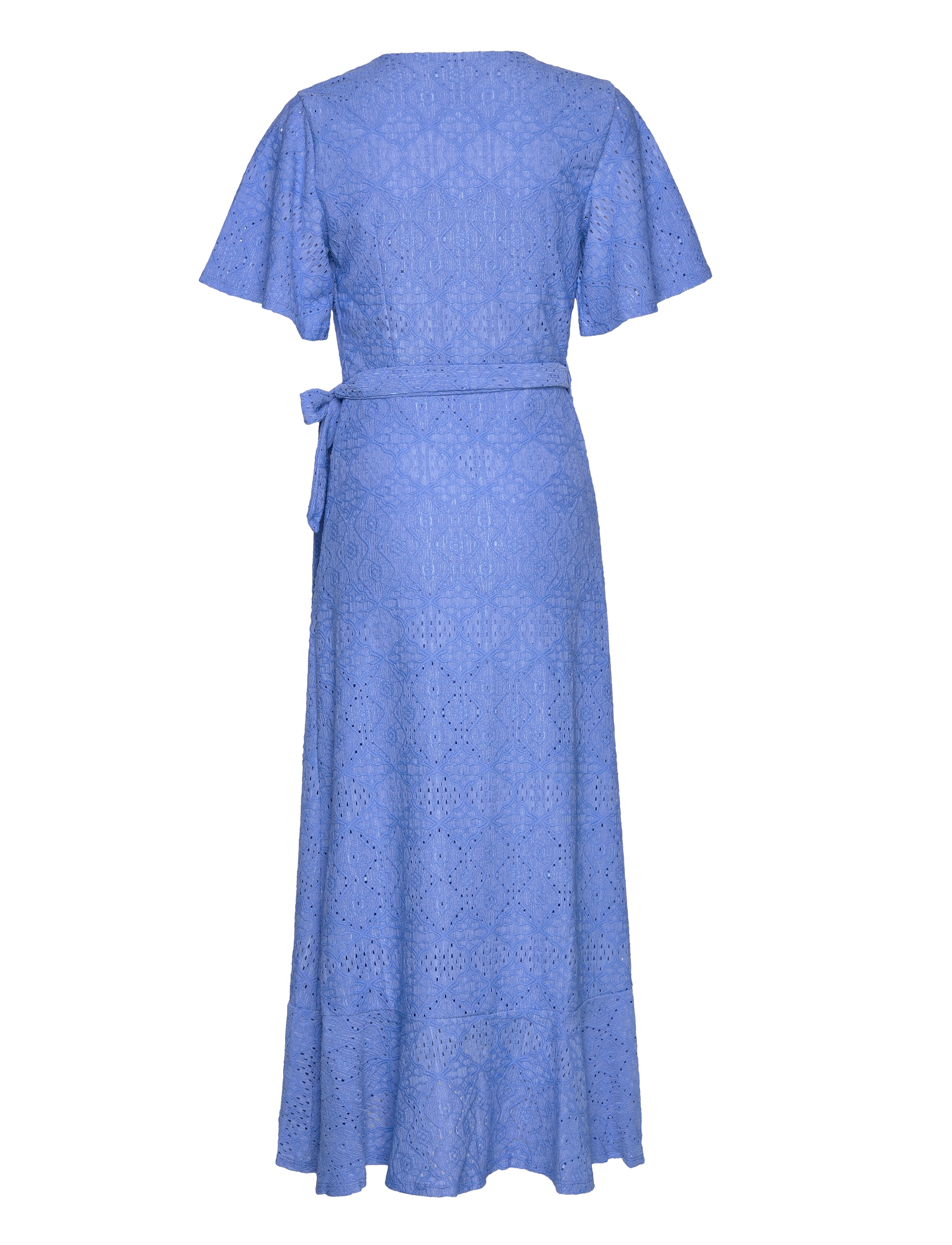 Object - OBJFEODORA S/S WRAP DRESS 127 - omlottklänningar - provence - 2