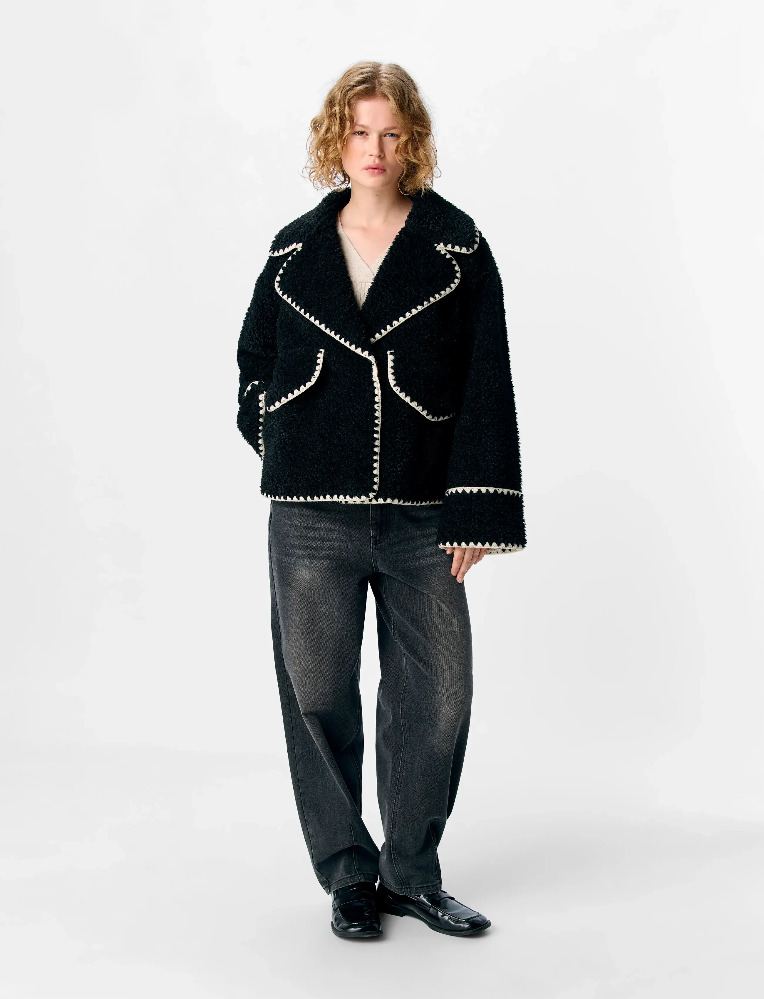 Object - OBJSHIREN JACKET REP - jacken - black - 3