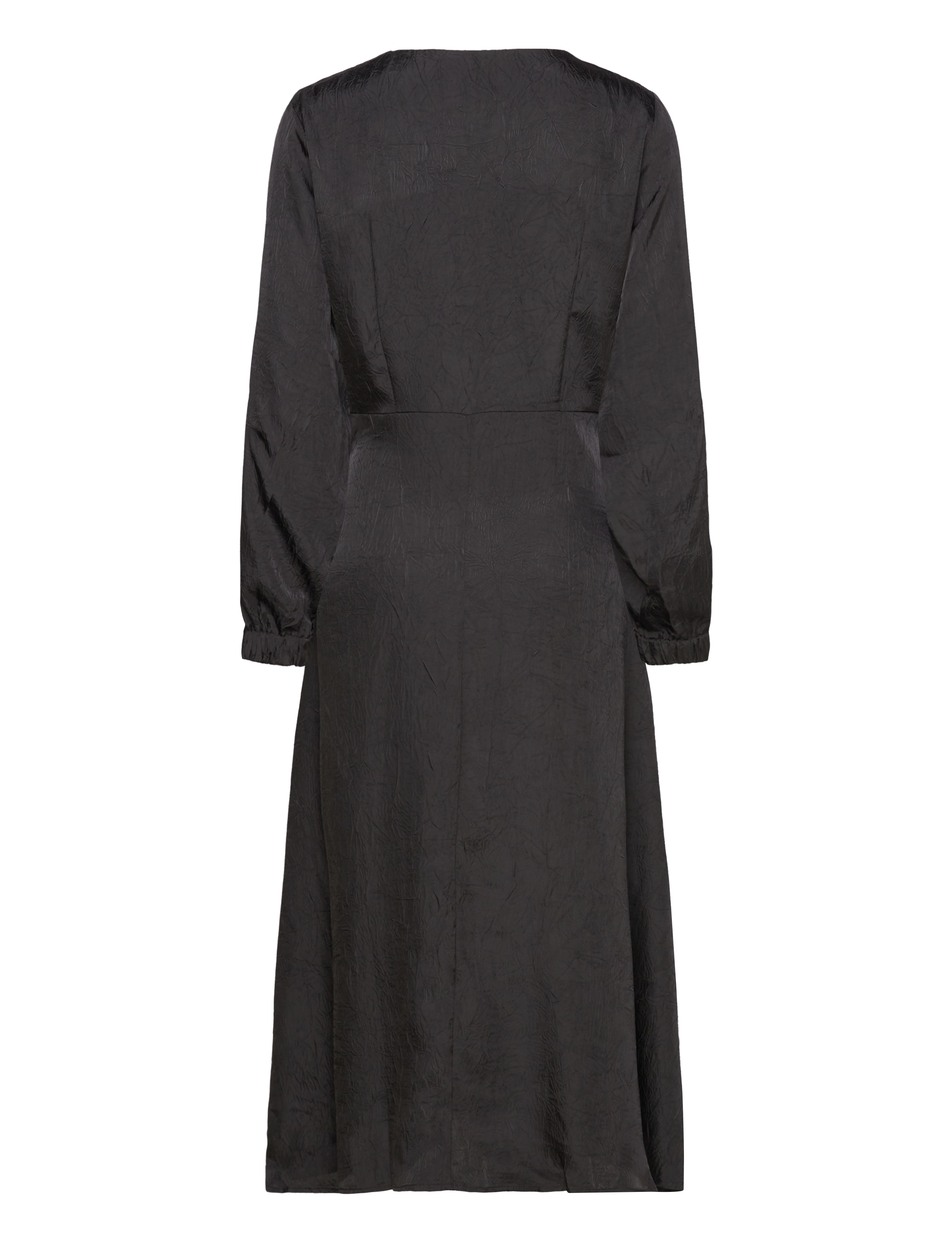Object - OBJJOHNSON L/S DRESS 128 - maxi kjoler - black - 1