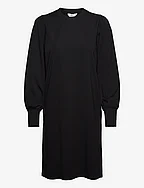 OBJCAROLINE L/S DRESS - BLACK