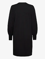 Object - OBJCAROLINE L/S DRESS - sweatshirt-kjoler - black - 1