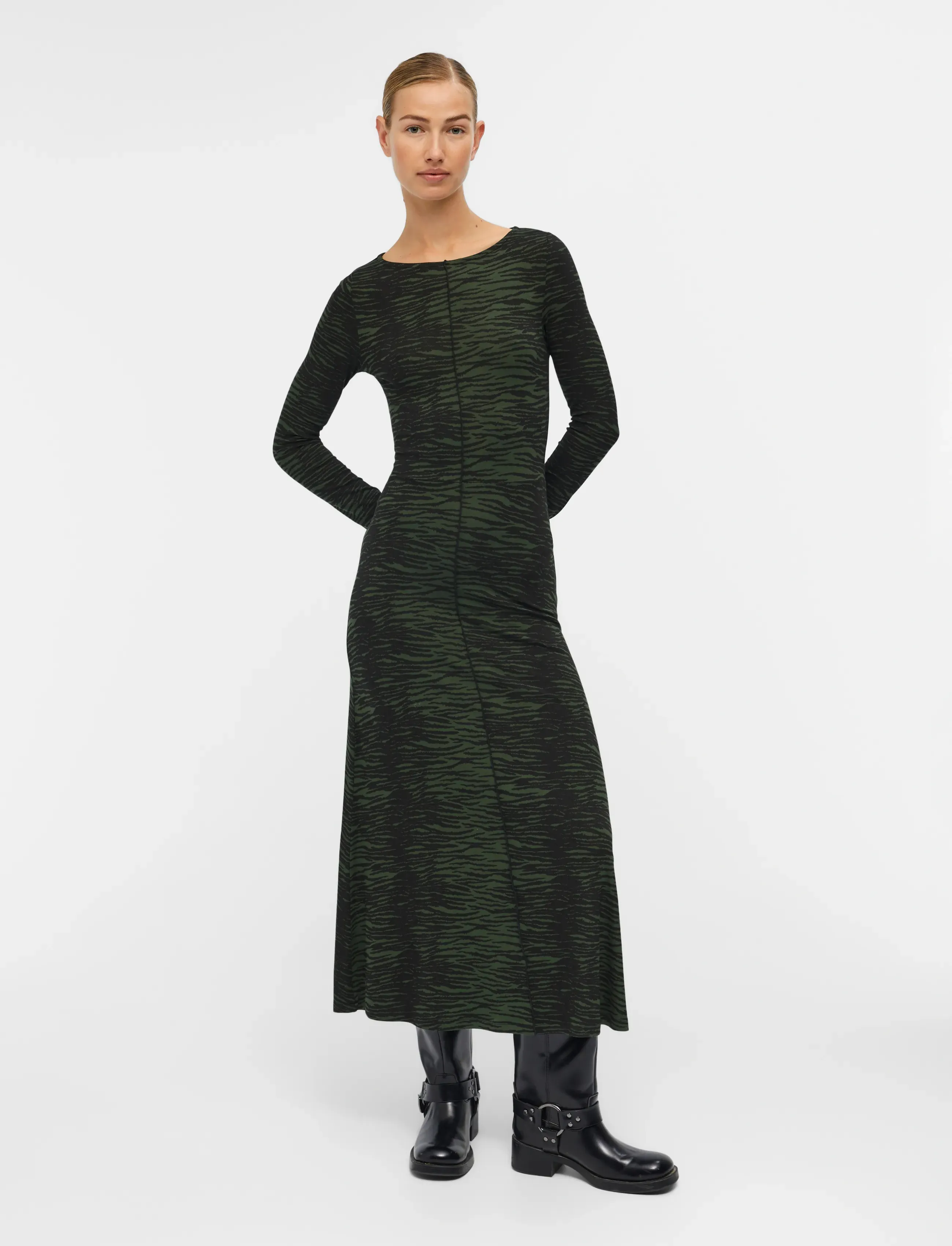 Object - OBJTULA L/S LONG DRESS 129 - duffel bag - 5