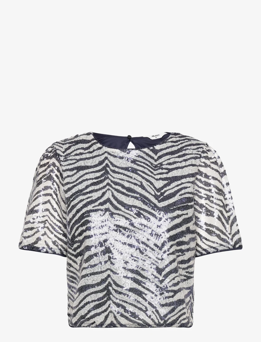Object Objnidia S s Sequin Top 129 t shirts tops einkaufen bei Booztlet