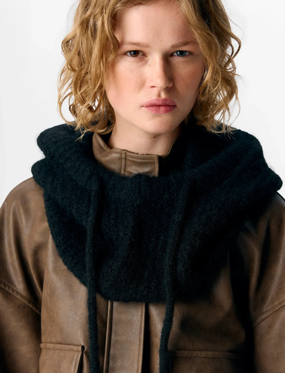 Object - OBJMILU KNIT BALACLAVA NOOS - balaclava - black - 2