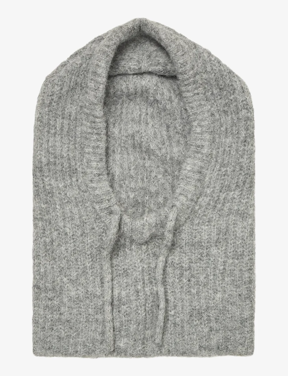 Object - OBJMILU KNIT BALACLAVA NOOS - balaclava - light grey melange - 1
