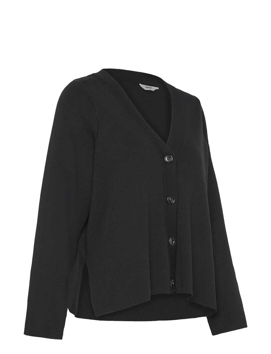 Object - OBJESTER L/S CARDIGAN NOOS - gebreide vesten - black - 4