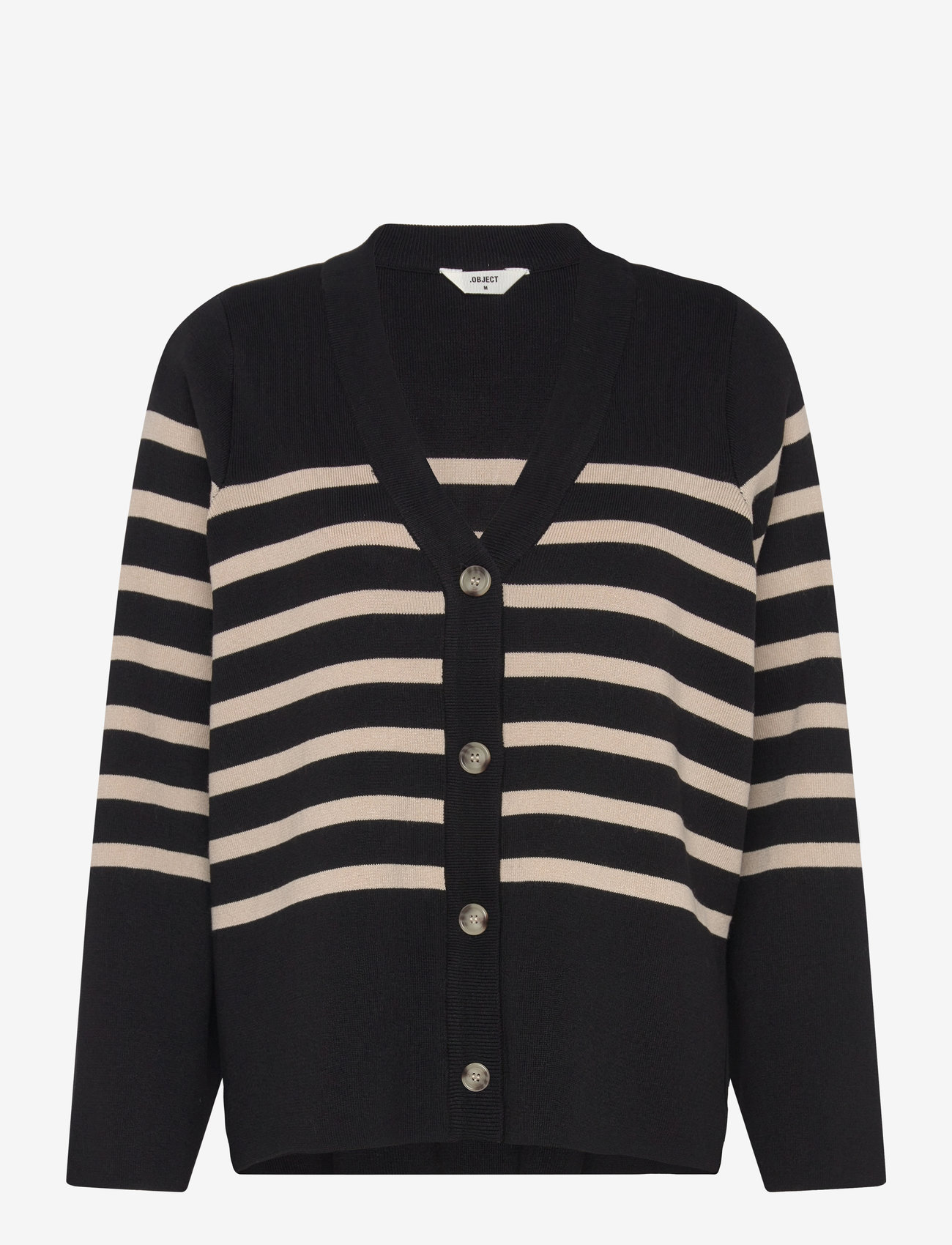 Object - OBJESTER L/S CARDIGAN NOOS - herbstliche kleidung - black - 0