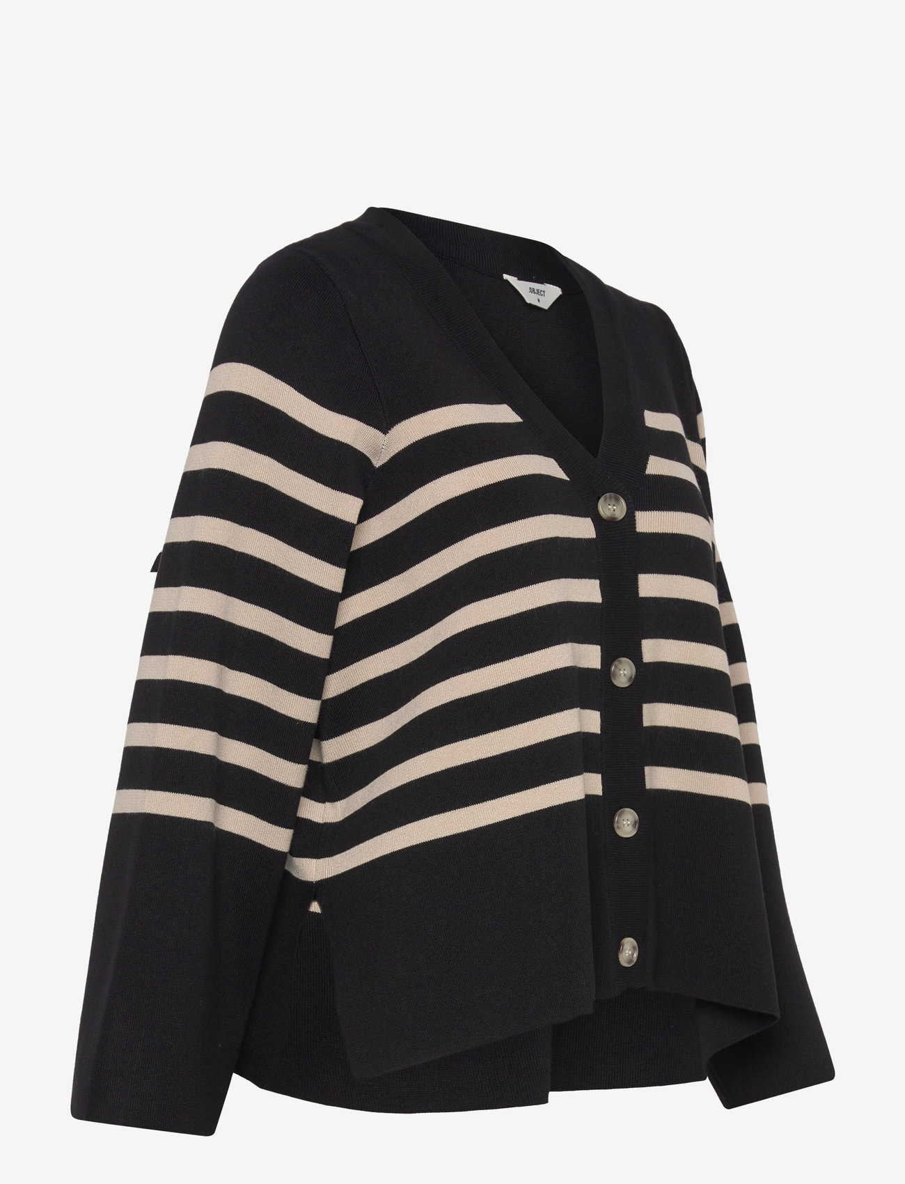 Object - OBJESTER L/S CARDIGAN NOOS - herbstliche kleidung - black - 3