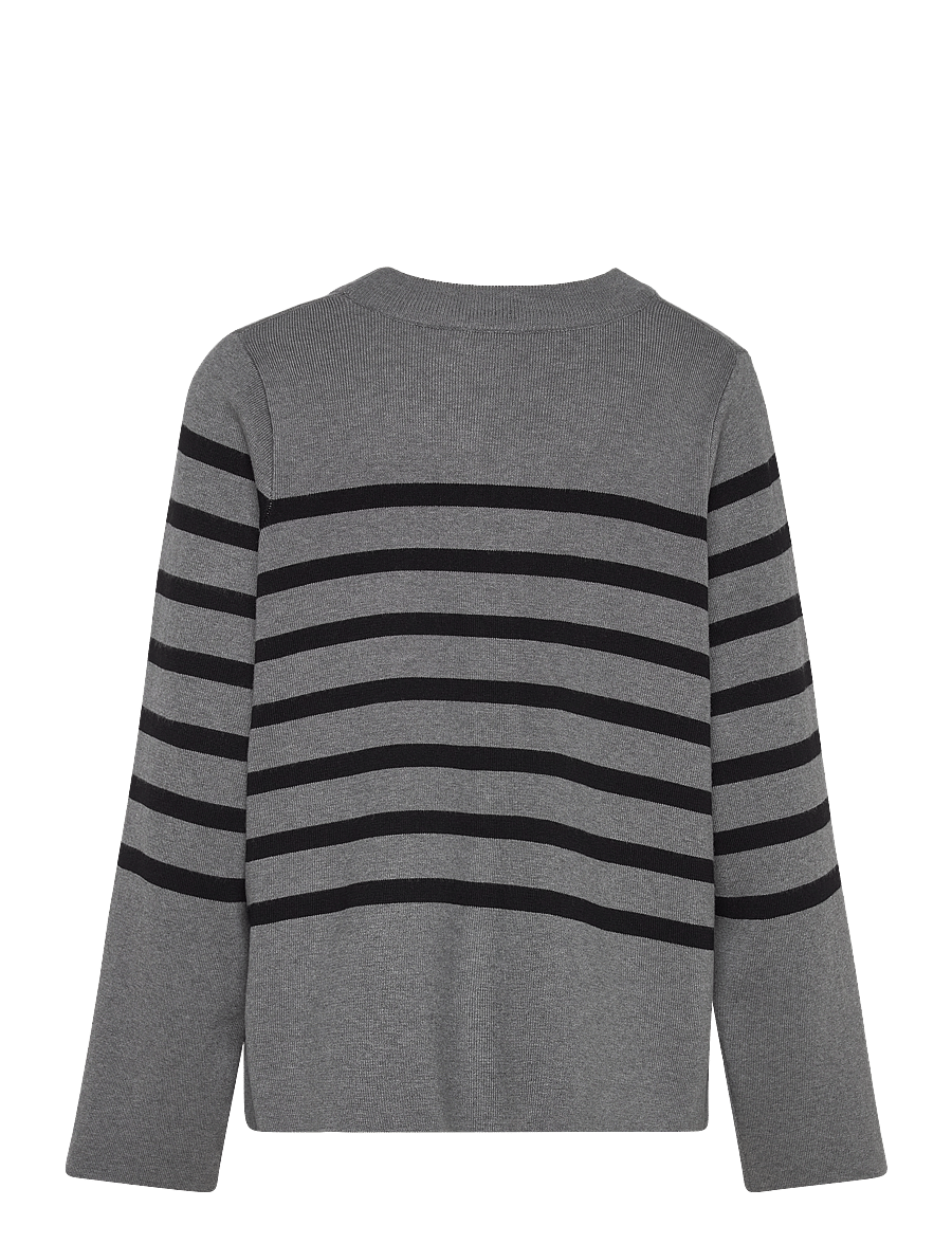 Object - OBJESTER L/S CARDIGAN NOOS - strickjacken - medium grey melange - 2