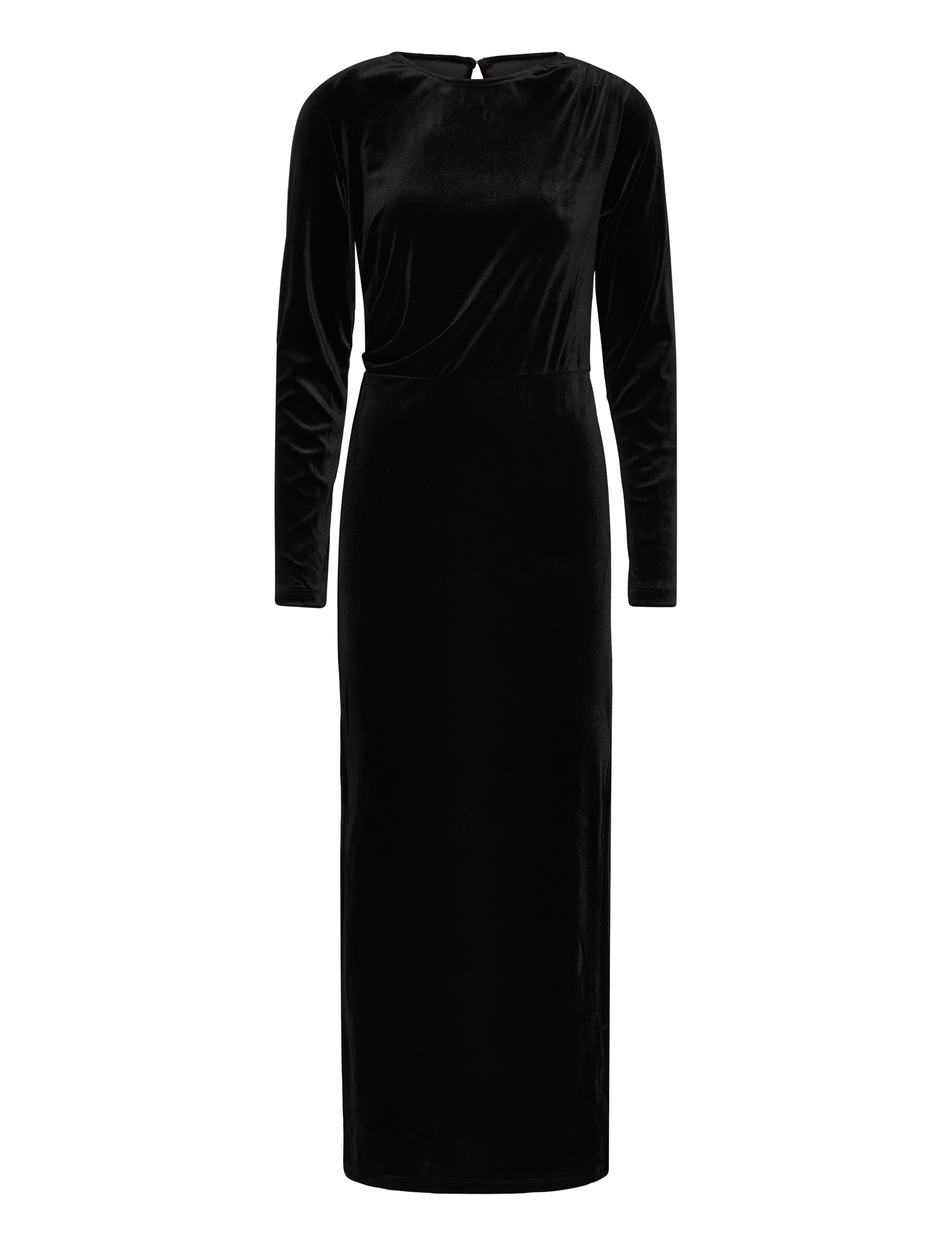 Object OBJBIANCA L/S LONG DRESS 130 - Aftenkjoler & Gallakjoler - BLACK / black