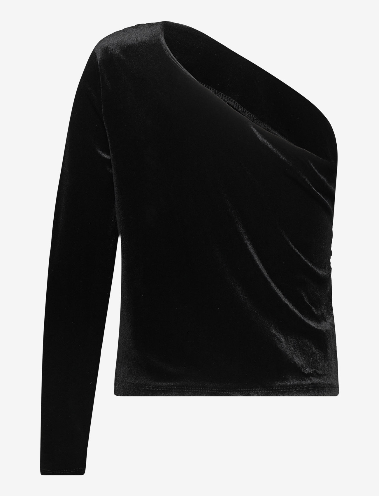 Object - OBJBIANCA ONE SHOULDER TOP 130 - Ärmellose blusen - black - 1