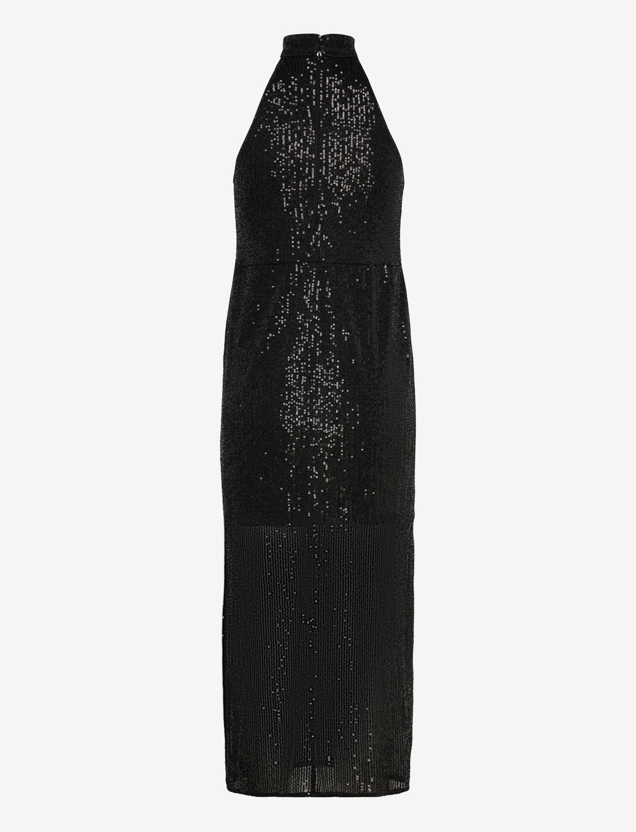 Object - OBJYASMINE S/L LONG DRESS 130 - maxikjoler - black - 1