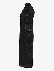 Object - OBJYASMINE S/L LONG DRESS 130 - kleitas ar vizuļiem - black - 2