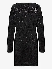 Object - OBJTULUA L/S SHORT DRESS 130 - feestelijke kleding voor outlet-prijzen - black - 1