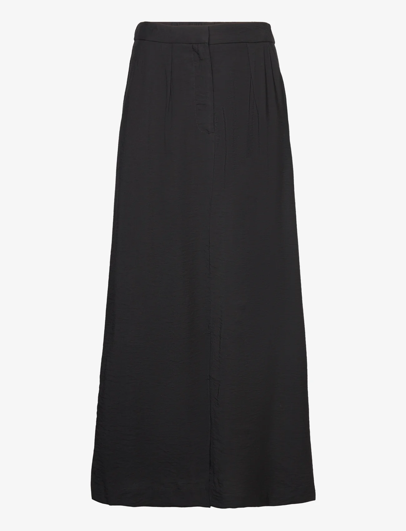 Object - OBJFALINE MW ANCLE SKIRT E SS FAIR 23 - maxi skirts - black - 0