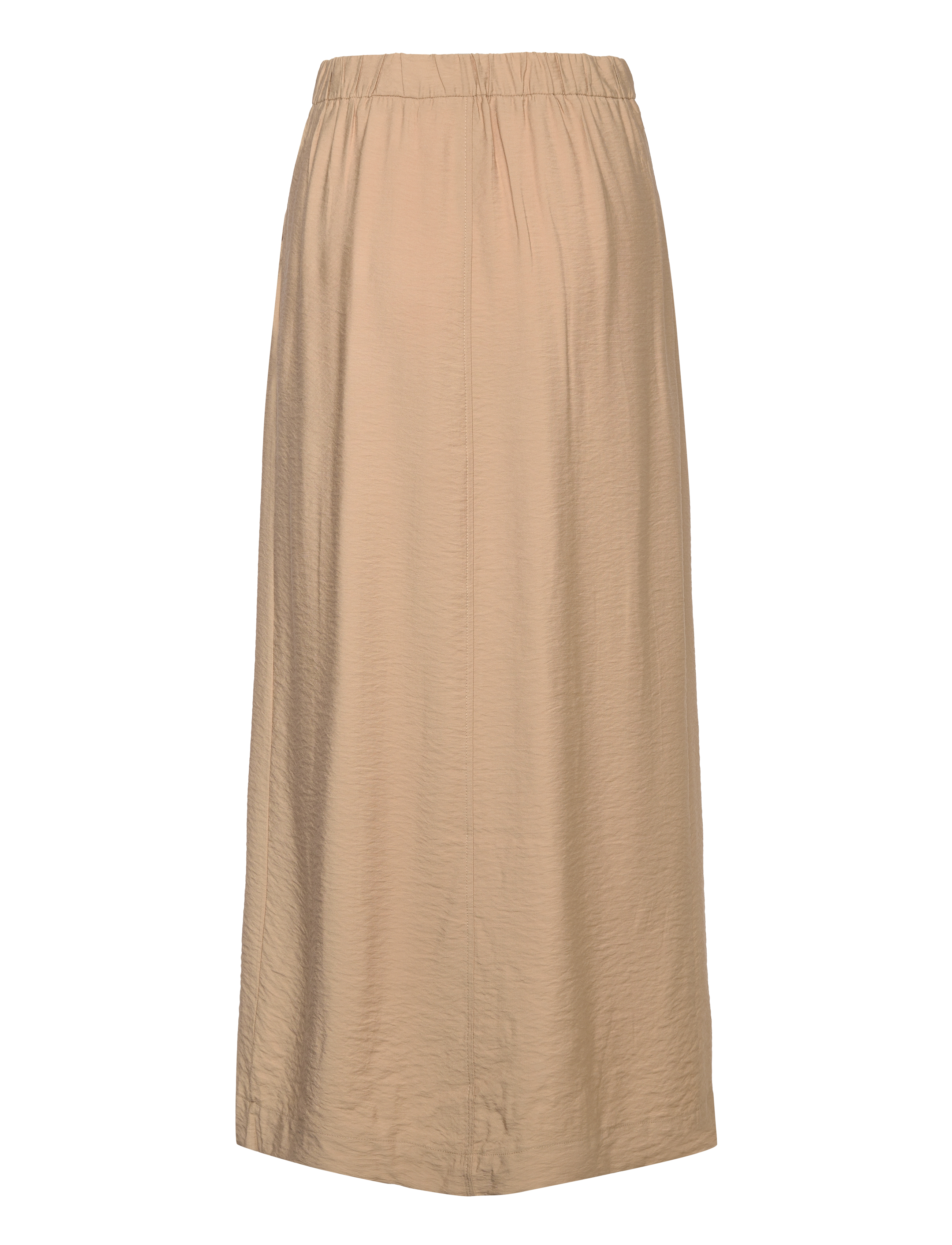 Object - OBJFALINE MW ANCLE SKIRT E SS FAIR 23 - maxi nederdele - humus - 2