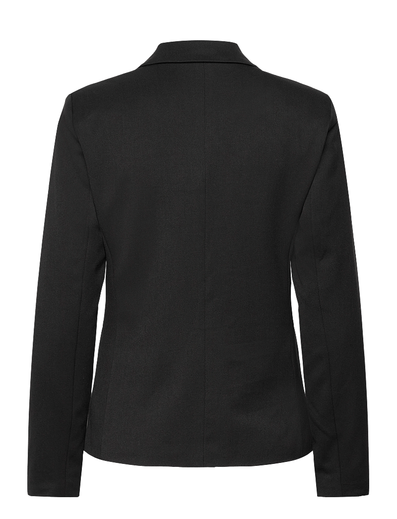 Object - OBJLISA L/S BUTTON BLAZER NOOS - enkeltradede blazere - black - 2