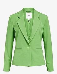 Object - OBJLISA L/S BUTTON BLAZER NOOS - festkläder till outletpriser - vibrant green - 0