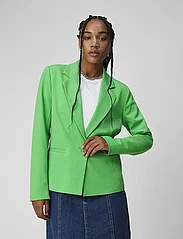 Object - OBJLISA L/S BUTTON BLAZER NOOS - festkläder till outletpriser - vibrant green - 1