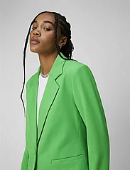 Object - OBJLISA L/S BUTTON BLAZER NOOS - festkläder till outletpriser - vibrant green - 4