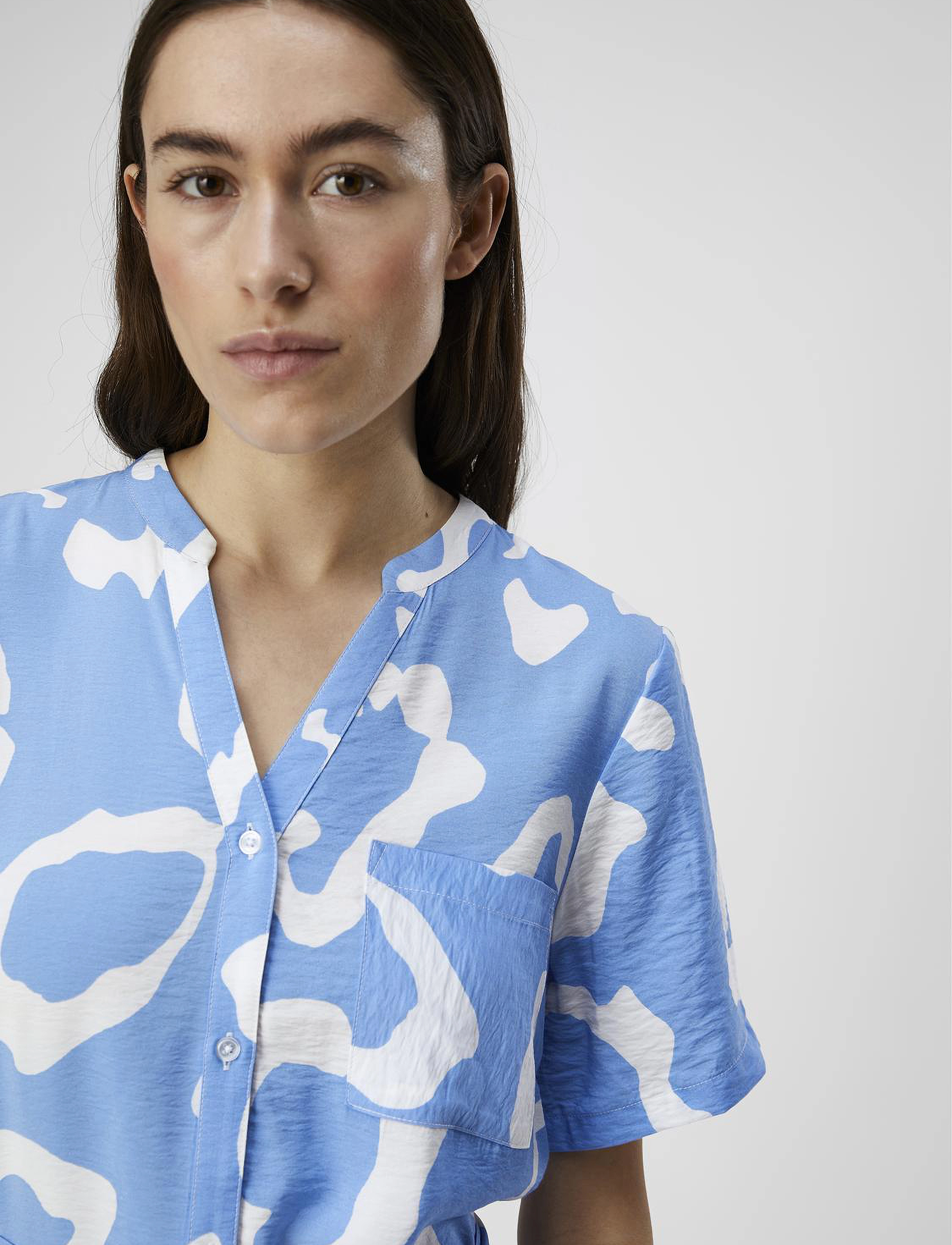 Object - OBJJACIRA S/S SHIRT DRESS NOOS - provence - 4