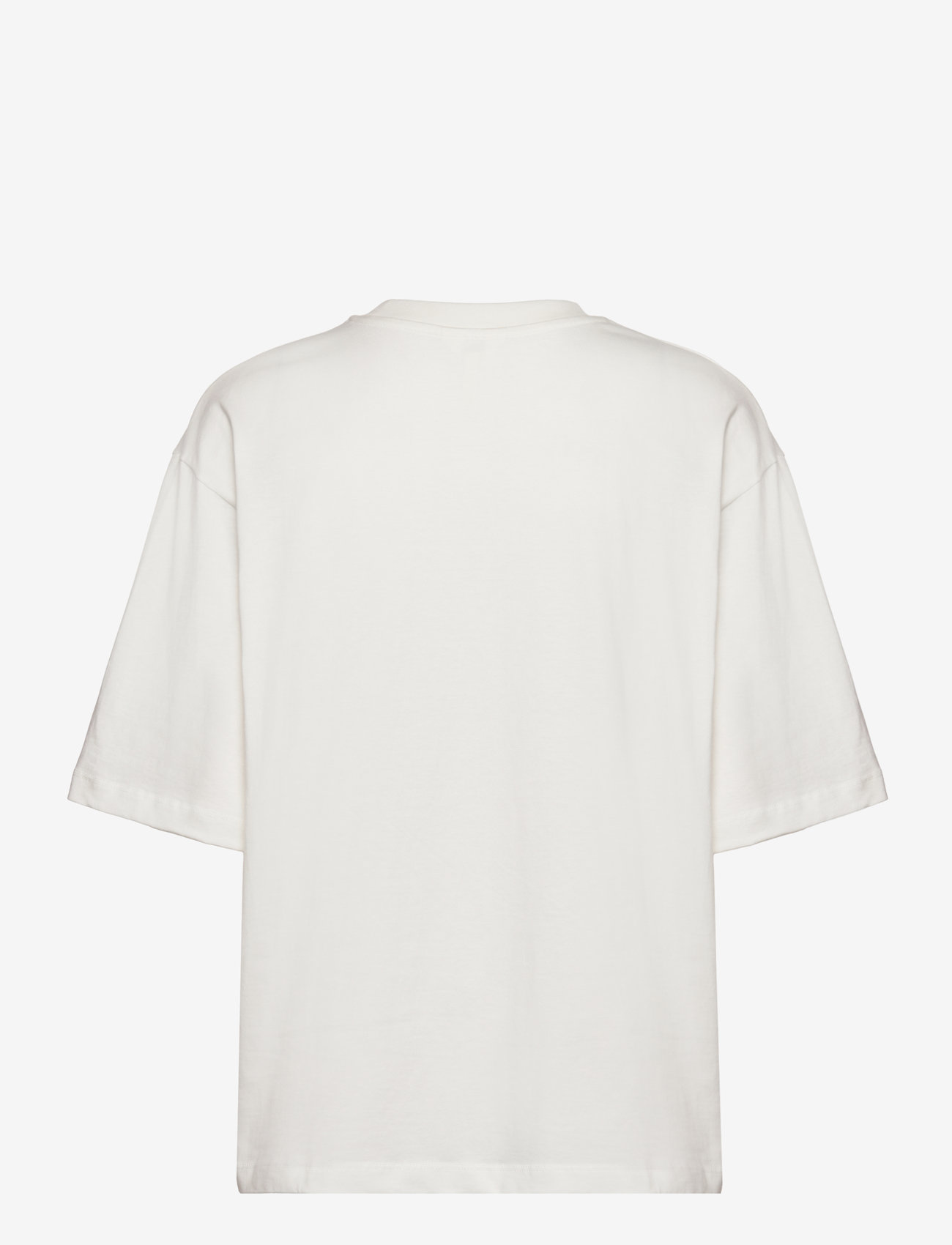 Object - OBJGIMA 2/4 OVERSIZE T-SHIRT NOOS - efterårstøj - cloud dancer - 1