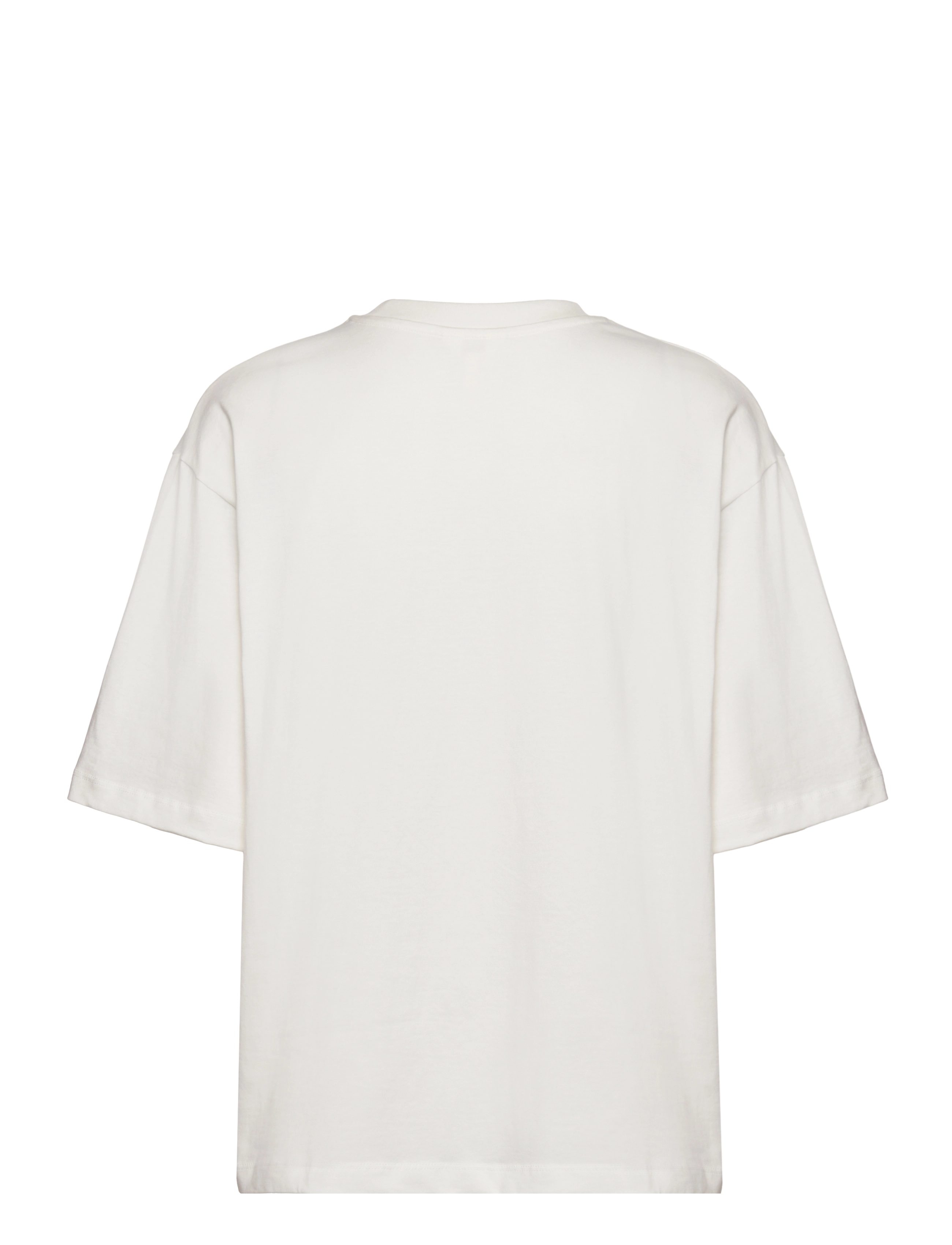 Object - OBJGIMA 2/4 OVERSIZE T-SHIRT NOOS - laveste priser - cloud dancer - 2