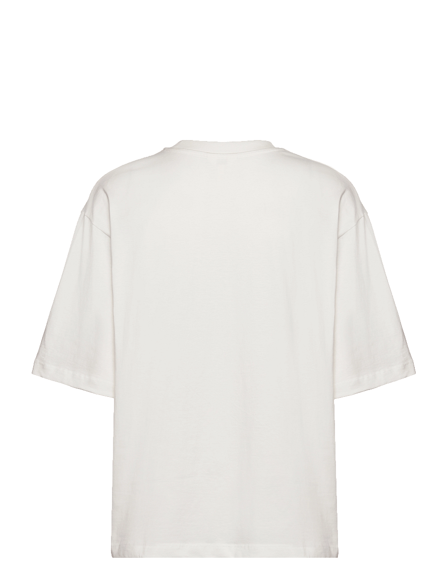 Object - OBJGIMA 2/4 OVERSIZE T-SHIRT NOOS - t-särgid - cloud dancer - 2