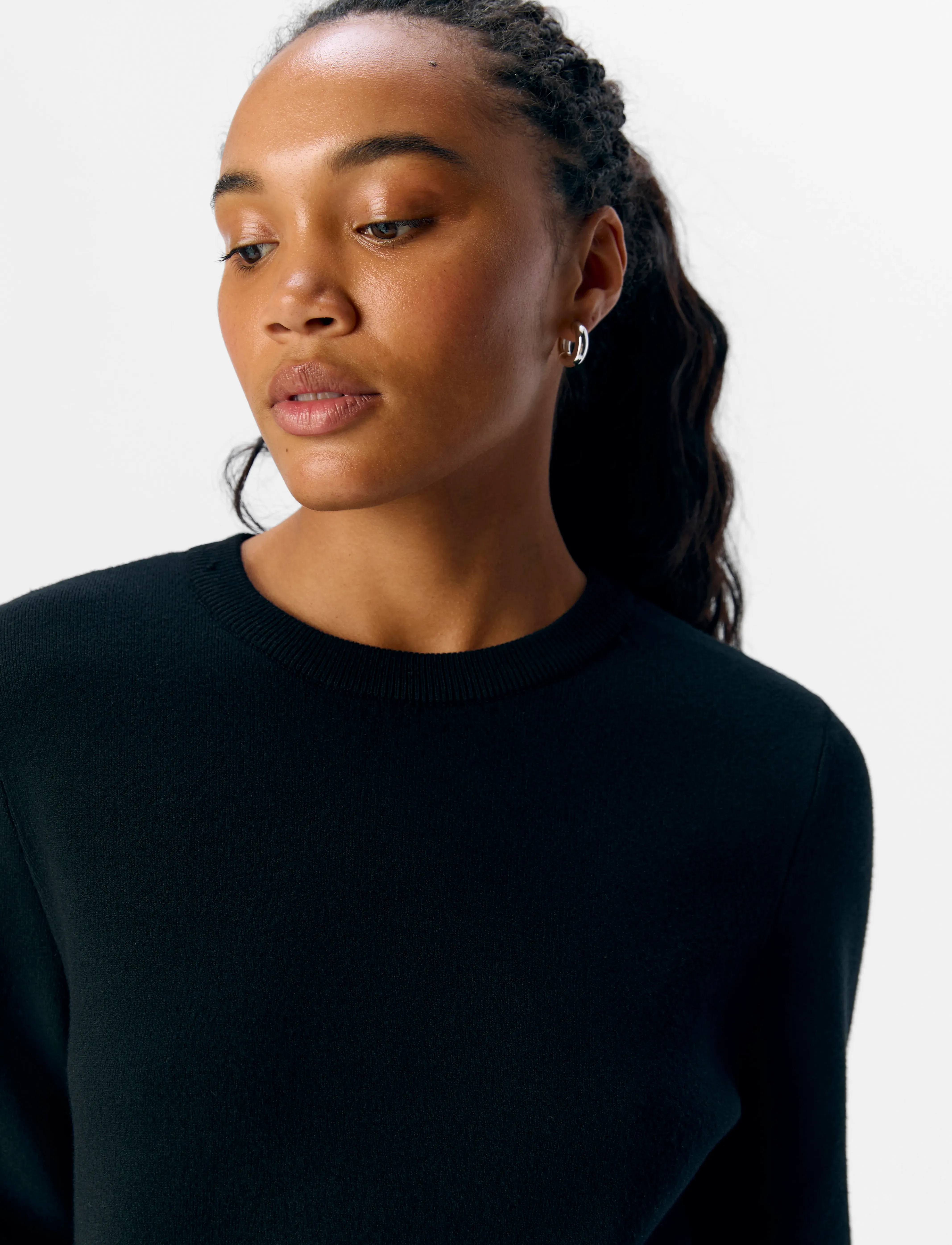 Object - OBJREYNARD O-NECK PULLOVER NOOS - pullover - black - 3