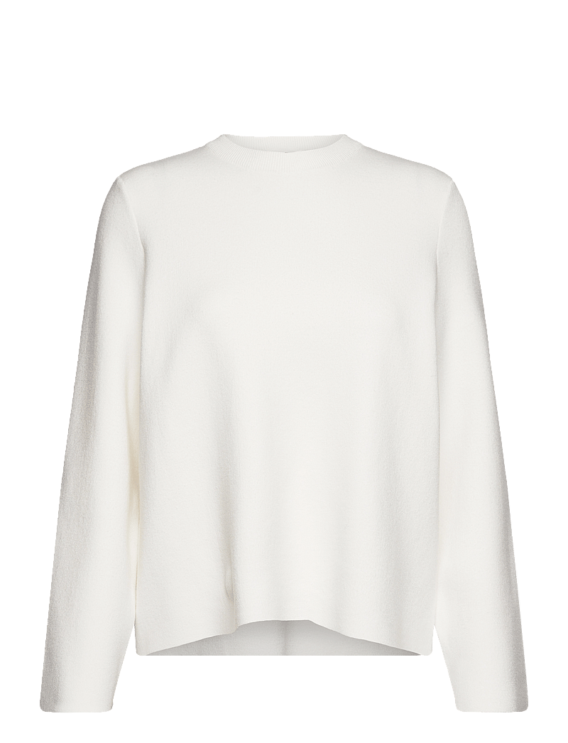 Object - OBJREYNARD O-NECK PULLOVER NOOS - swetry - cloud dancer - 1