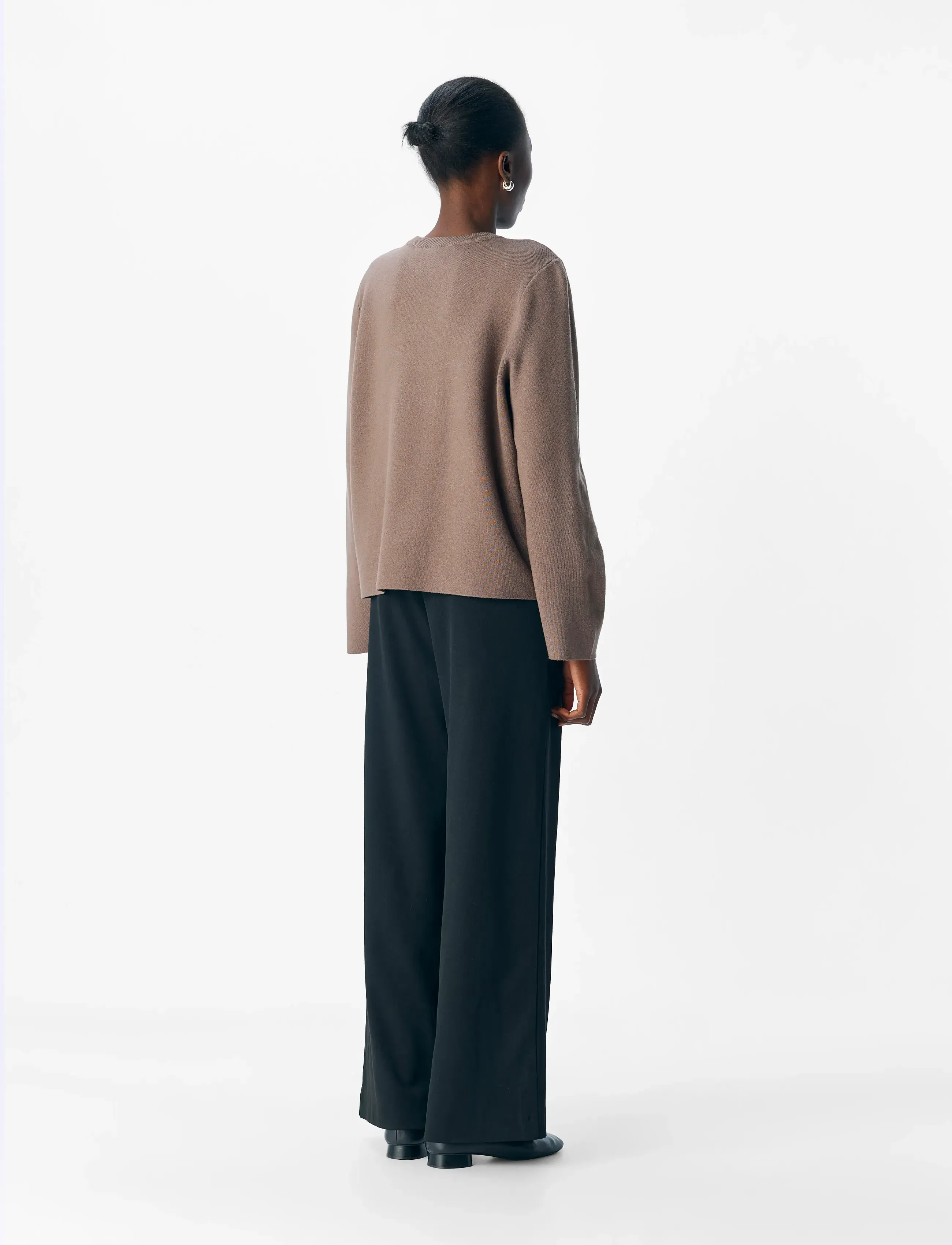 Object - OBJREYNARD O-NECK PULLOVER NOOS - trøjer - morel - 3