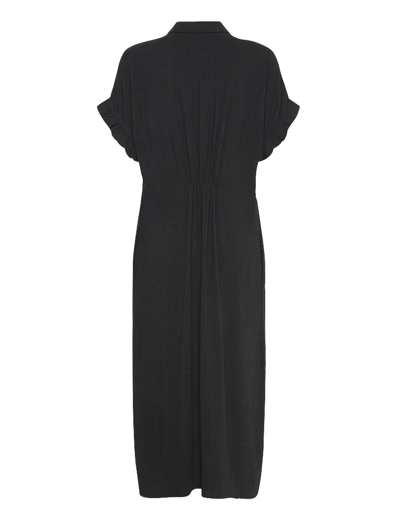 Object - OBJSANNE TIANA S/S DRESS NOOS - paitamekot - black - 1