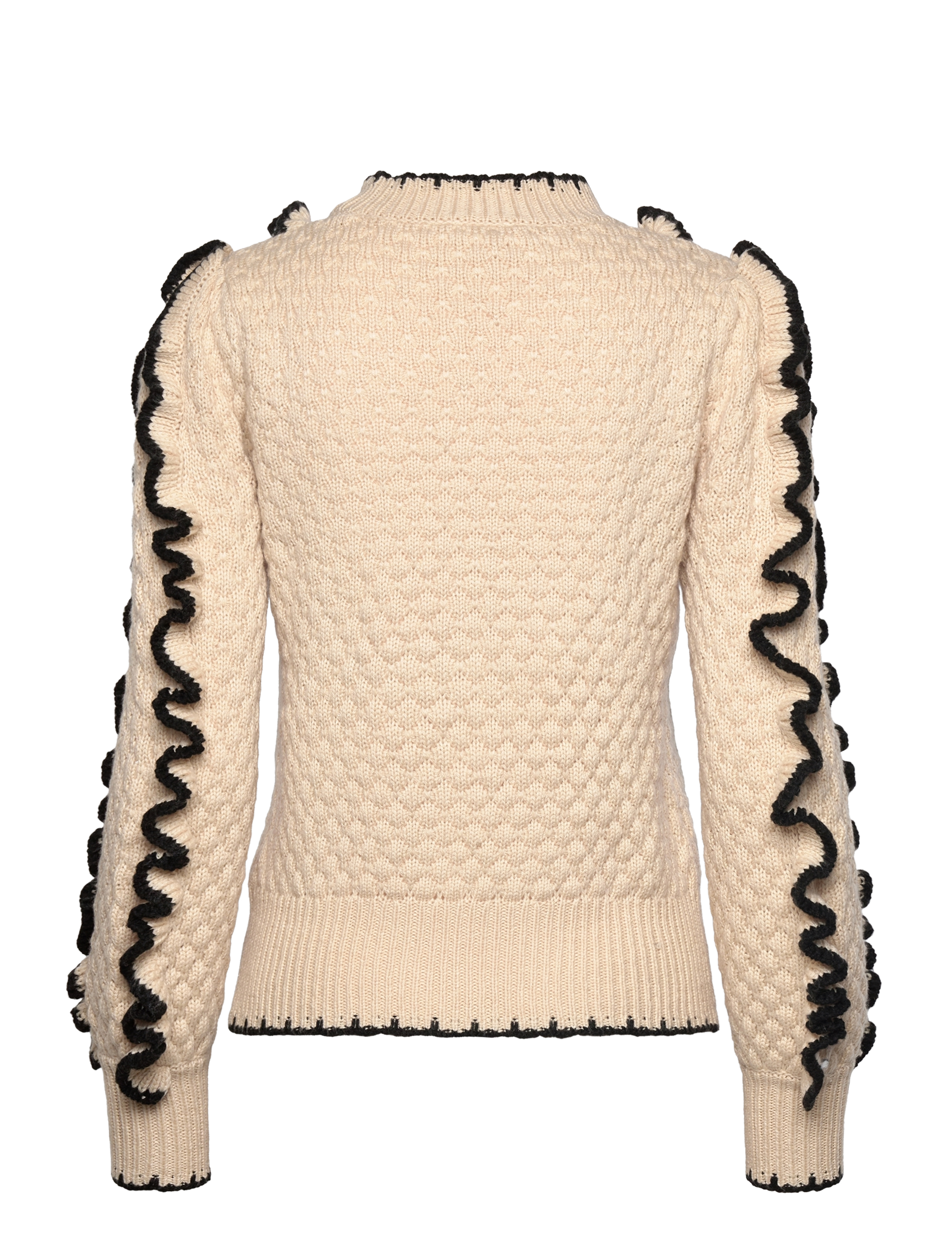 Object - OBJYAA L/S KNIT PULLOVER REP - pullover - sandshell - 2