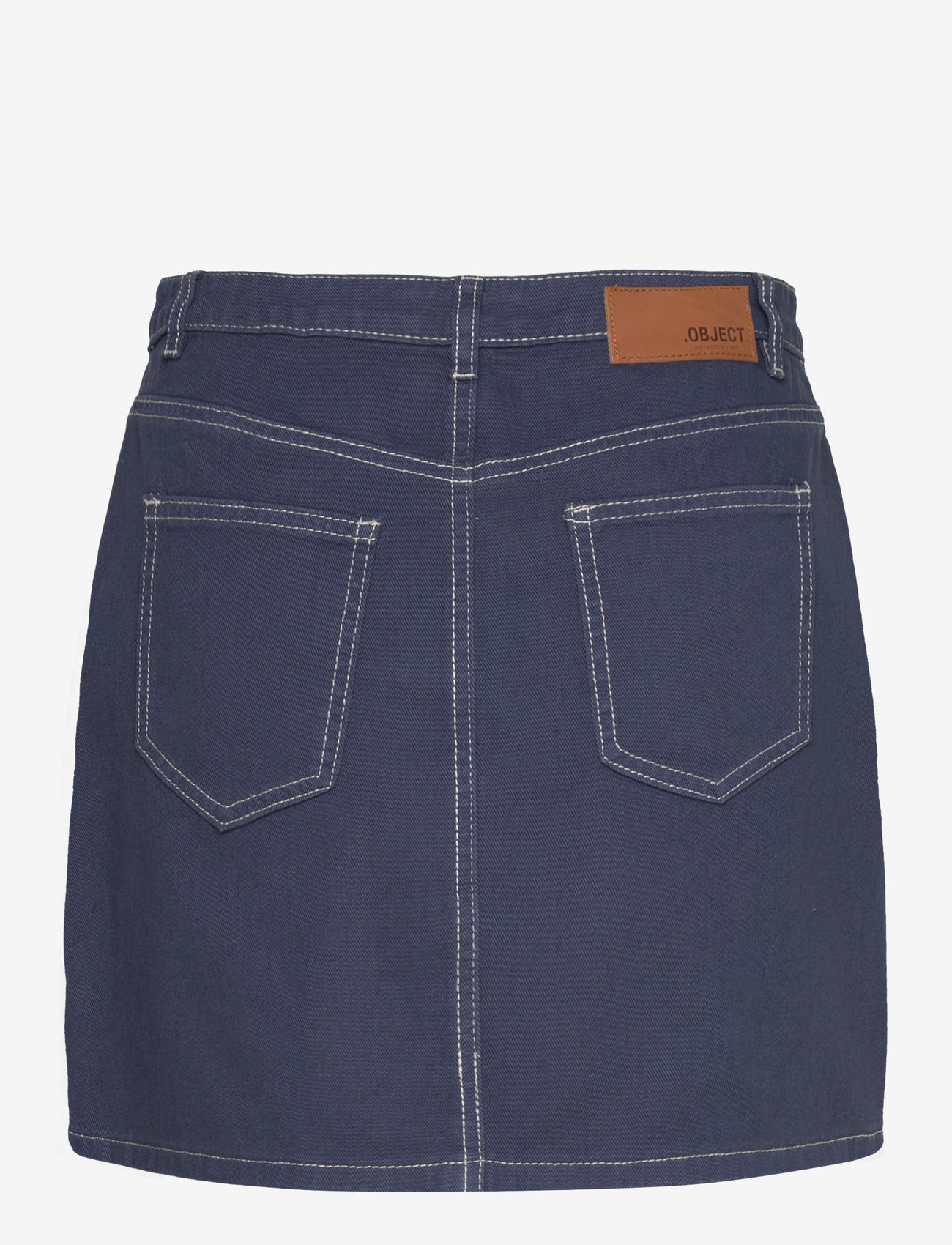 Object - OBJALAS MW SHORT SKIRT 131 - laveste priser - dark denim - 1