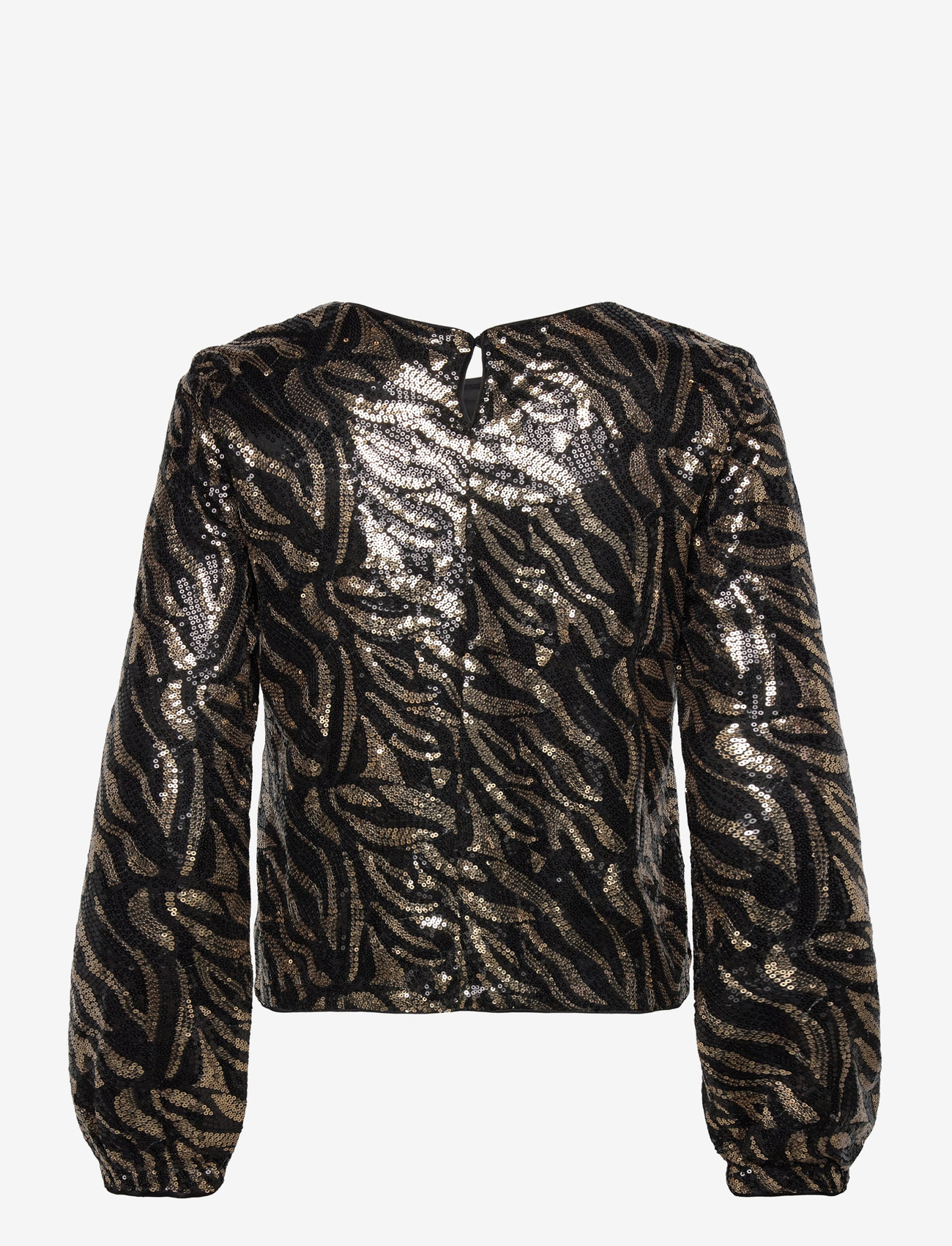 Object - OBJPERNILLE SANSI CLOSED L/S TOP 130 DIV - langärmlige blusen - black - 1