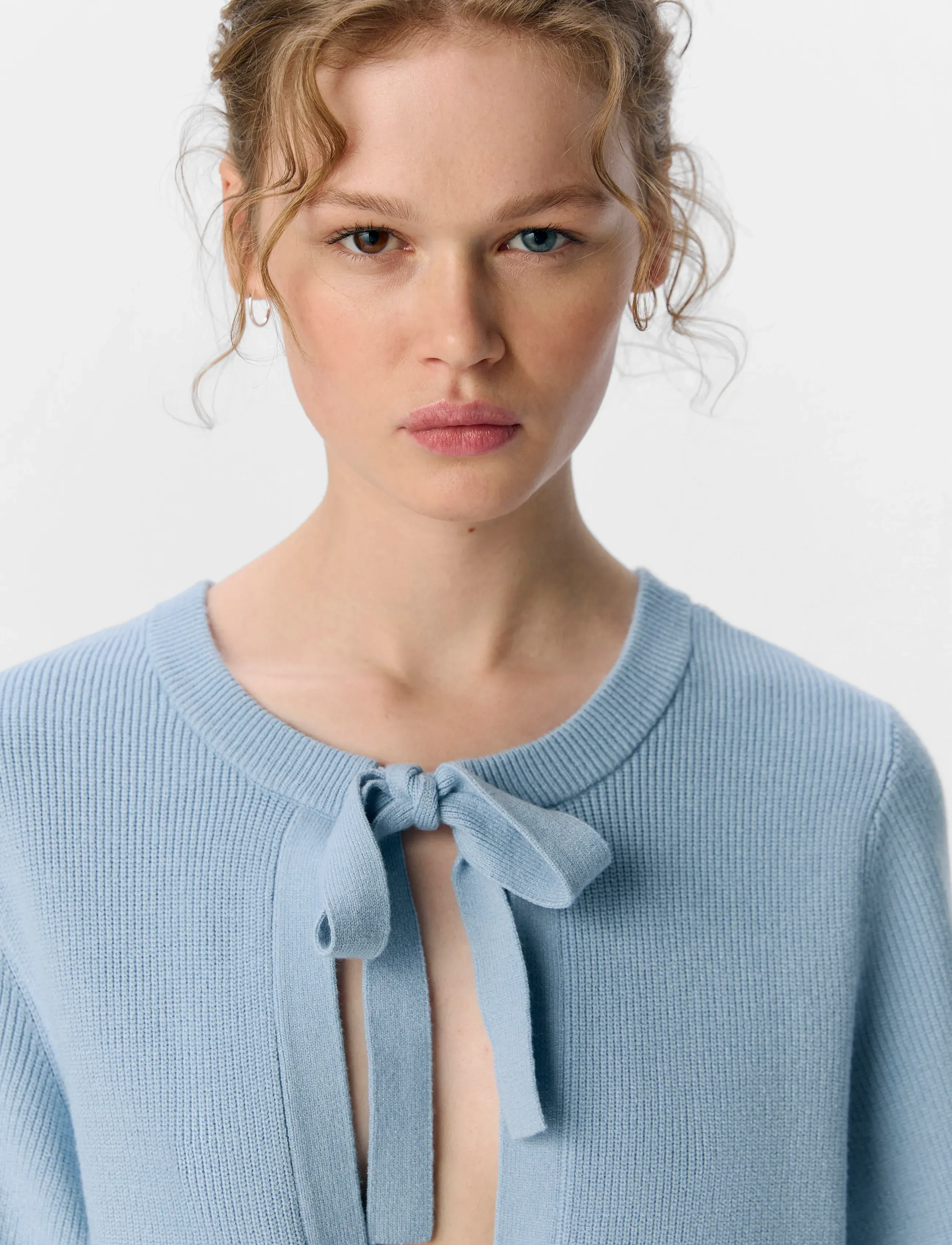 Object - OBJULLA PARVI 2/4 KNIT CARDIGAN NOOS - cardigans - kentucky blue - 3