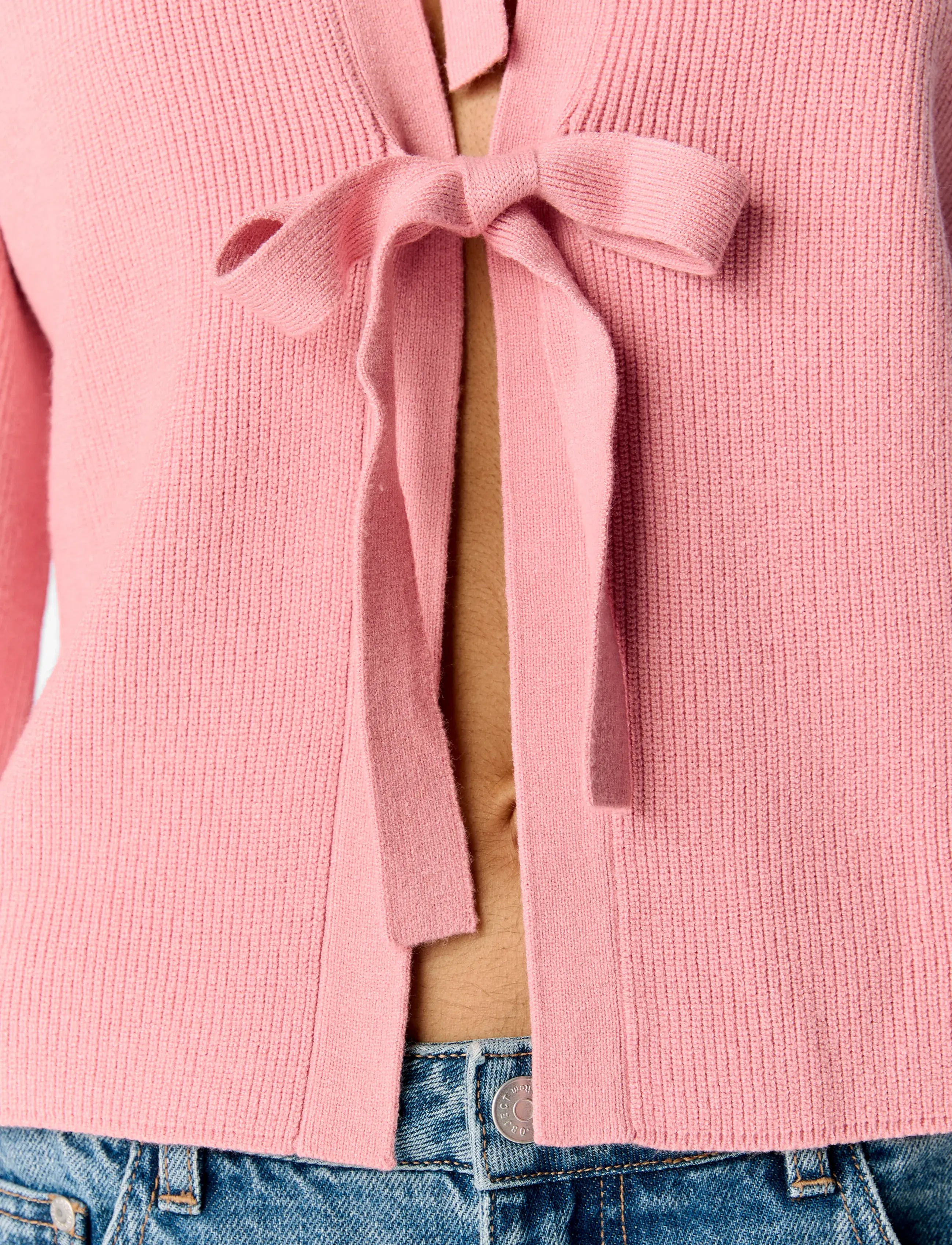 Object - OBJULLA PARVI 2/4 KNIT CARDIGAN NOOS - laveste priser - rose elegance - 4