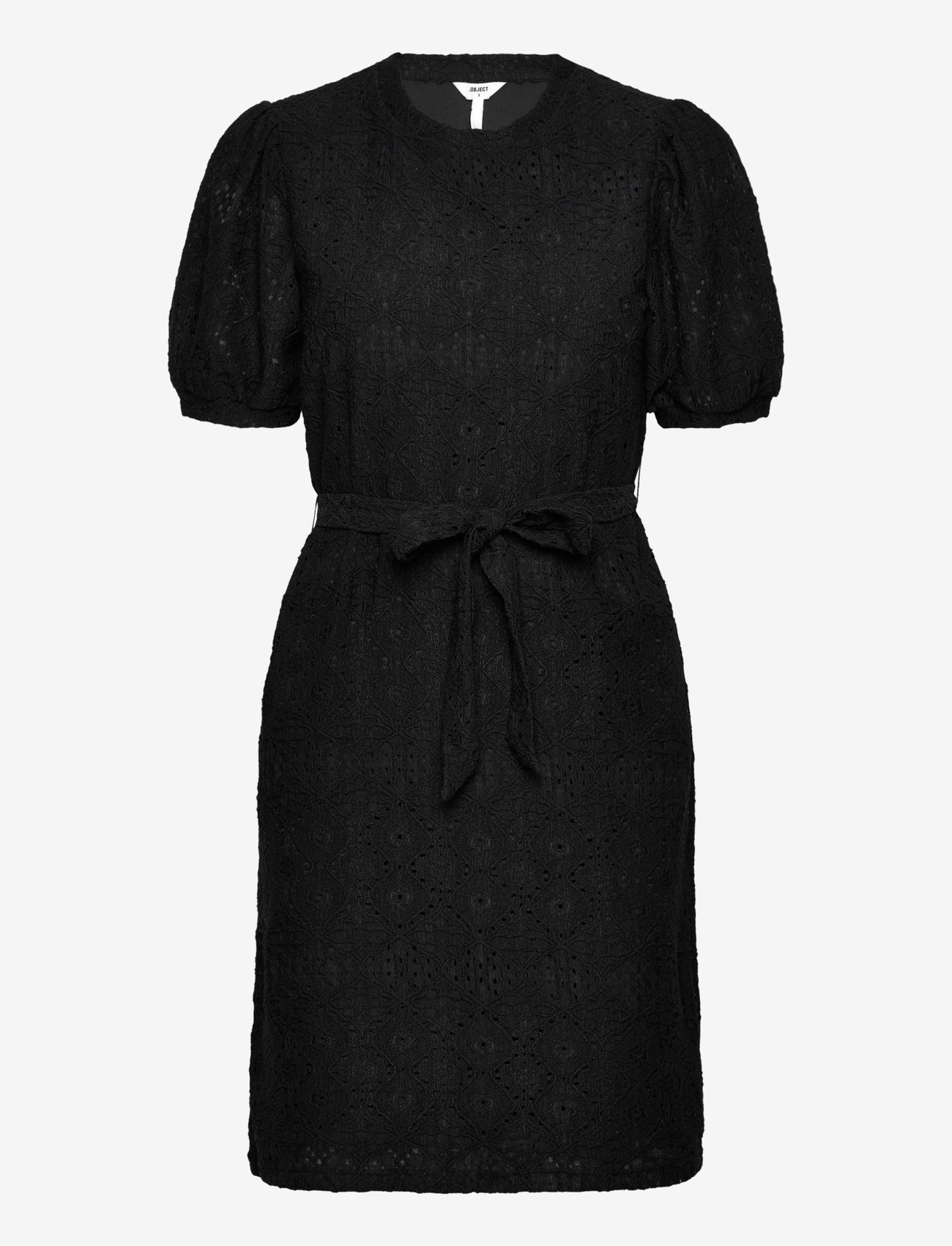 Object - OBJFEODORA S/S SHORT DRESS NOOS - suvekleidid - black - 1