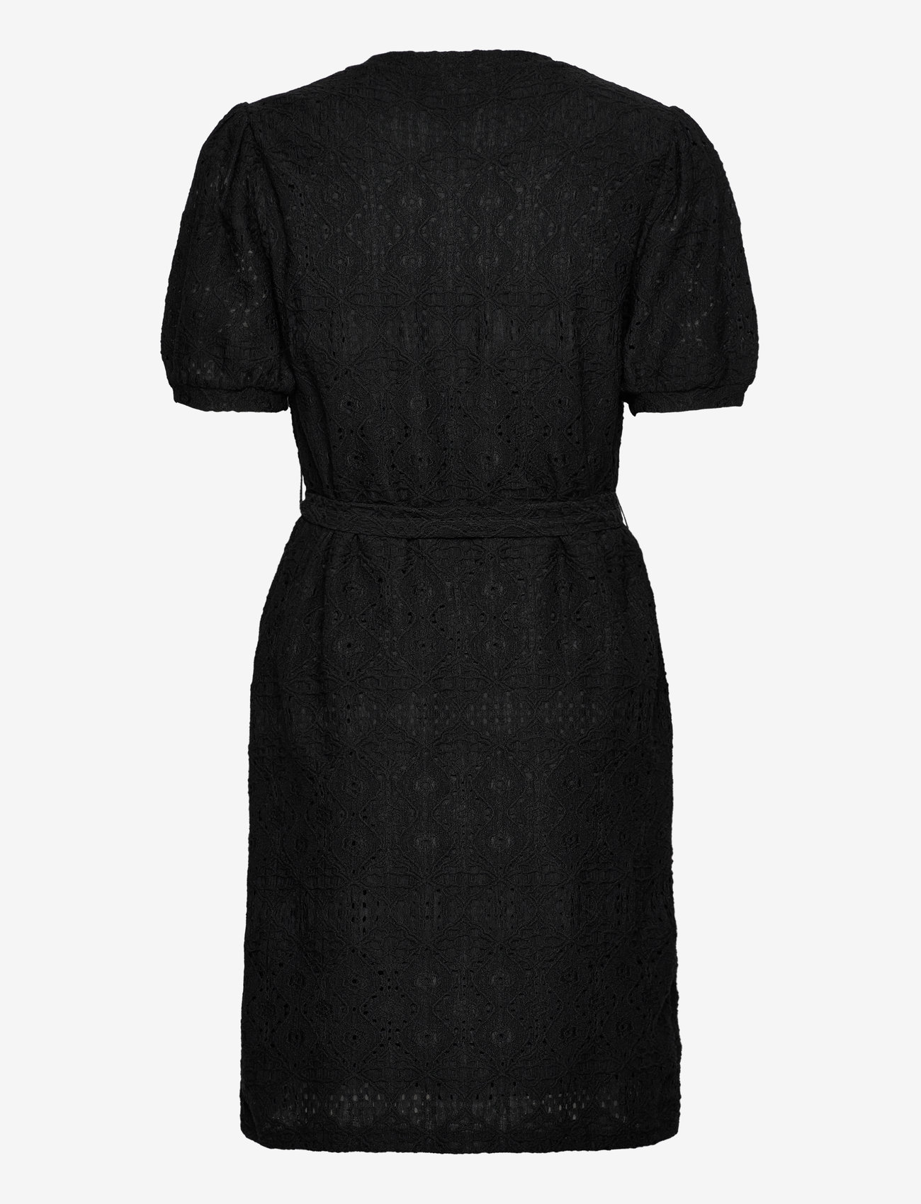 Object - OBJFEODORA S/S SHORT DRESS NOOS - suvekleidid - black - 2