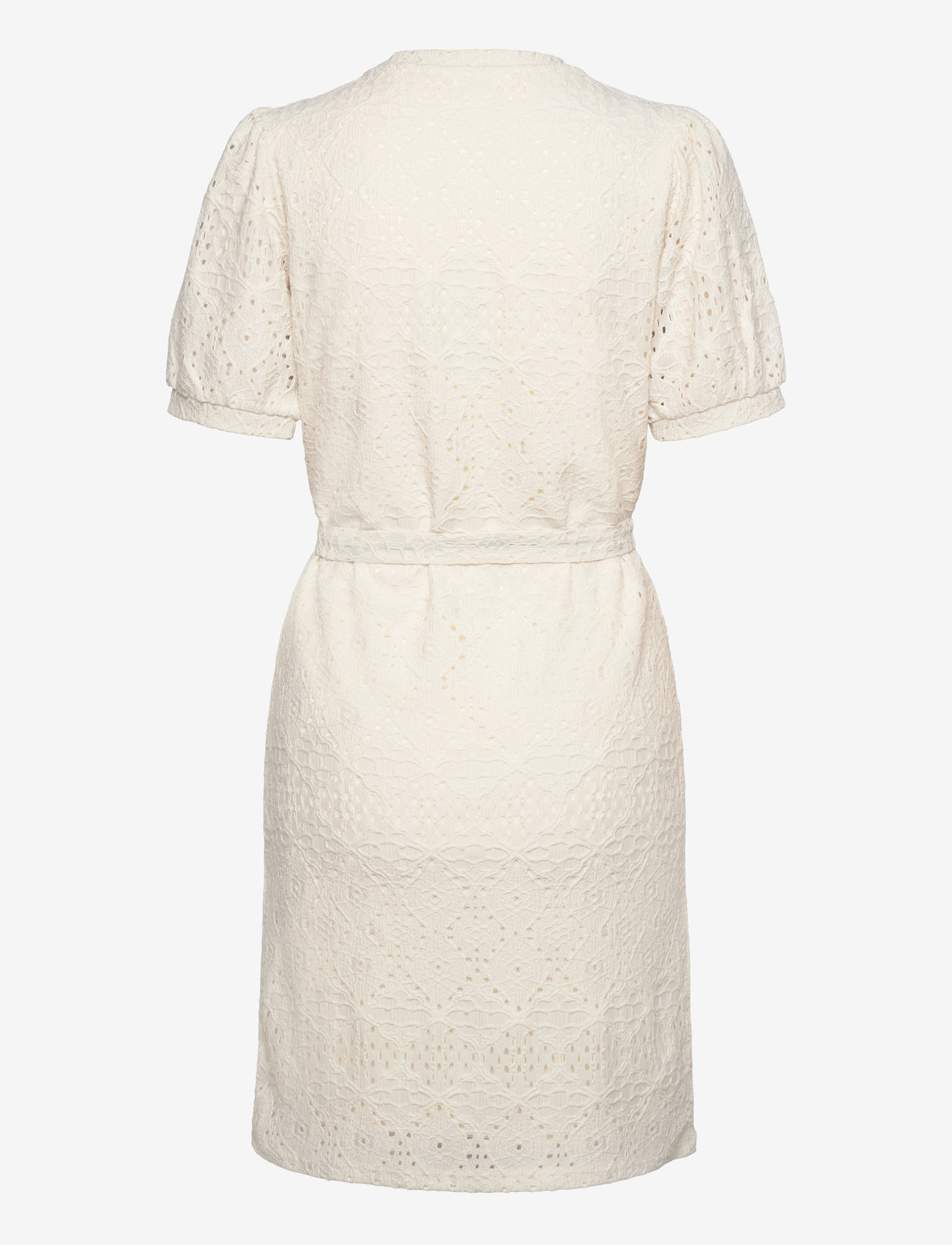 Object - OBJFEODORA S/S SHORT DRESS NOOS - suvekleidid - cloud dancer - 2