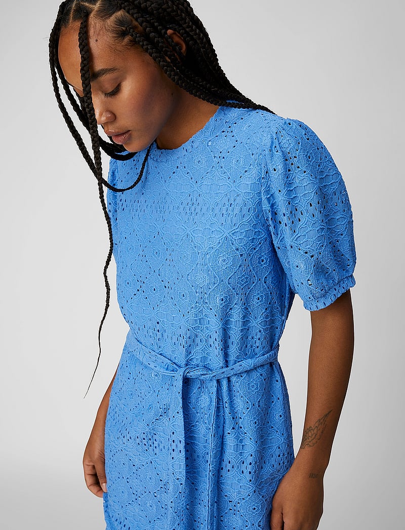 Object - OBJFEODORA S/S SHORT DRESS NOOS - sommarklänningar - provence - 0