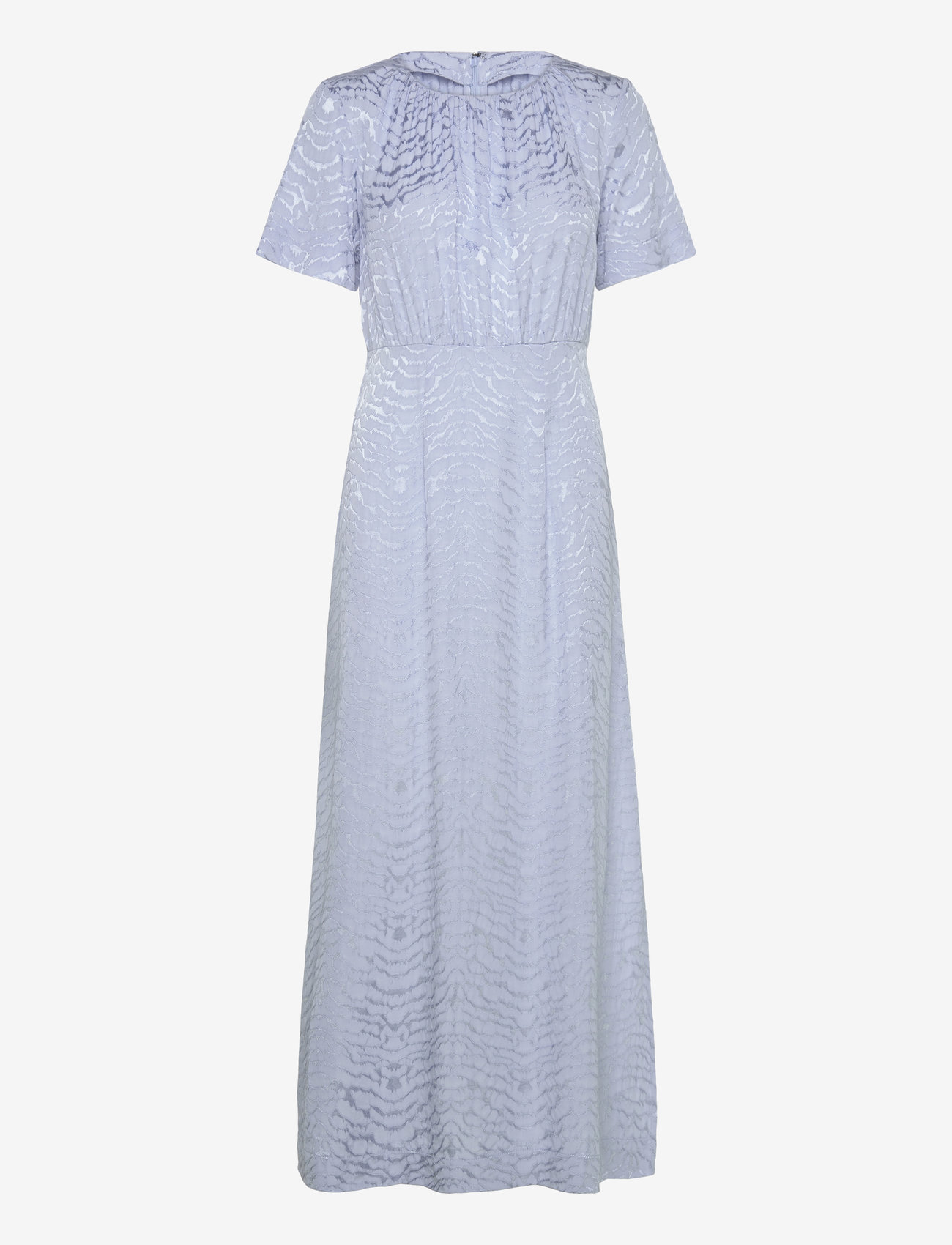 Object - OBJOSANI SS LONG DRESS 132 - sommerkjoler - brunnera blue - 0