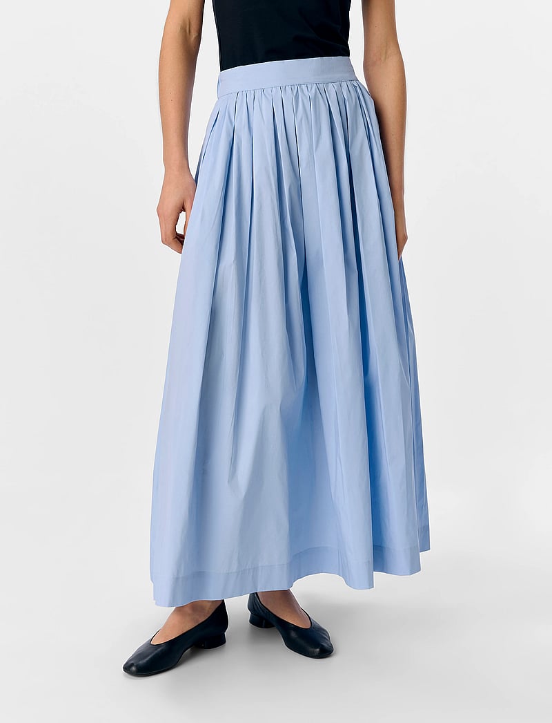 Object - OBJPAIGE HW SKIRT REP - maxi röcke - cornflower blue - 3