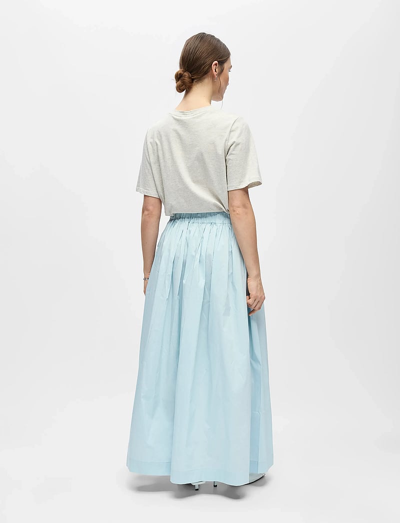 Object - OBJPAIGE HW SKIRT REP - maksiseelikud - winter sky - 0