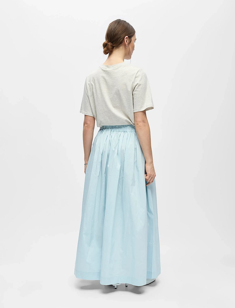 Object - OBJPAIGE HW SKIRT REP - maksiseelikud - winter sky - 0