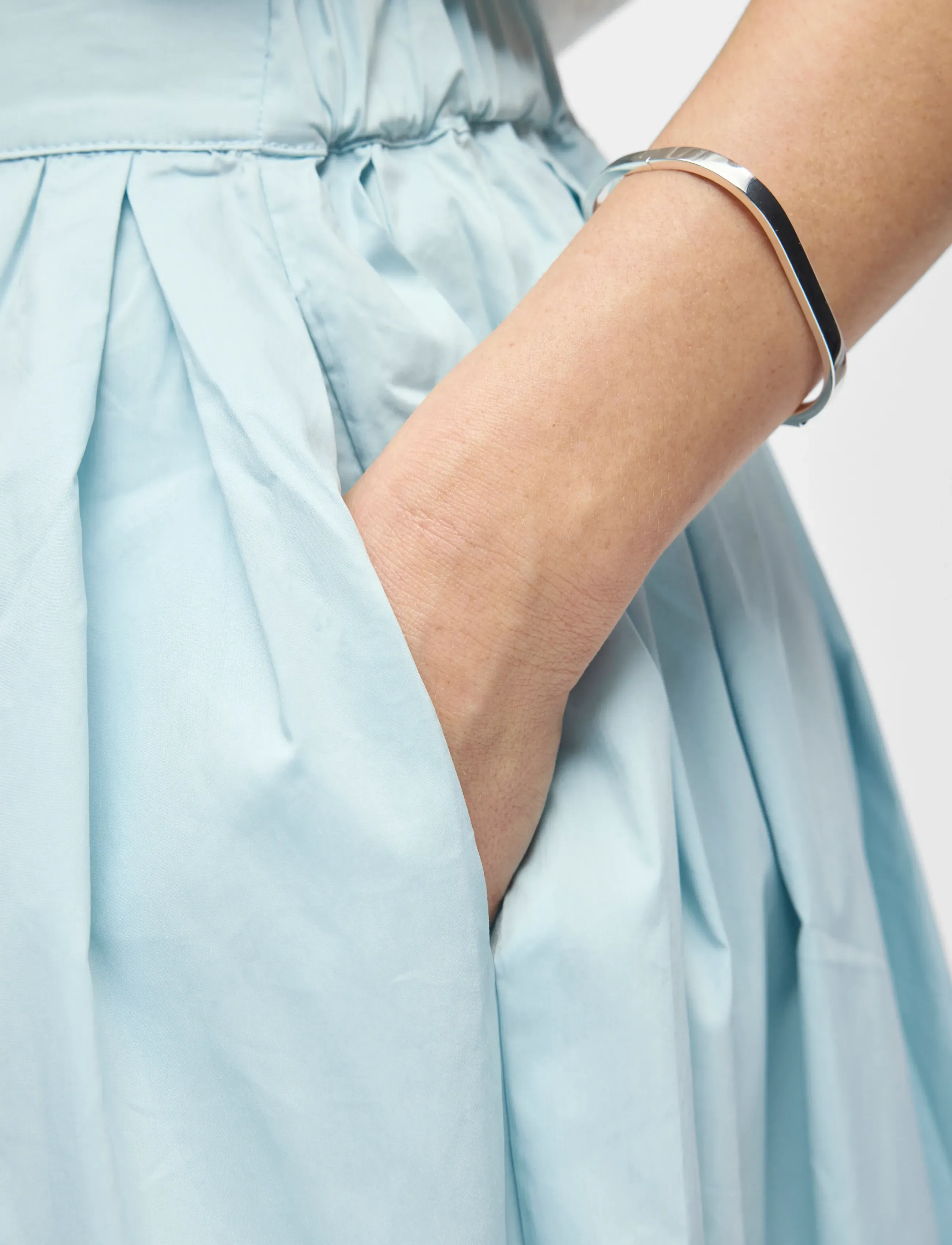 Object - OBJPAIGE HW SKIRT REP - lange skjørt - winter sky - 3