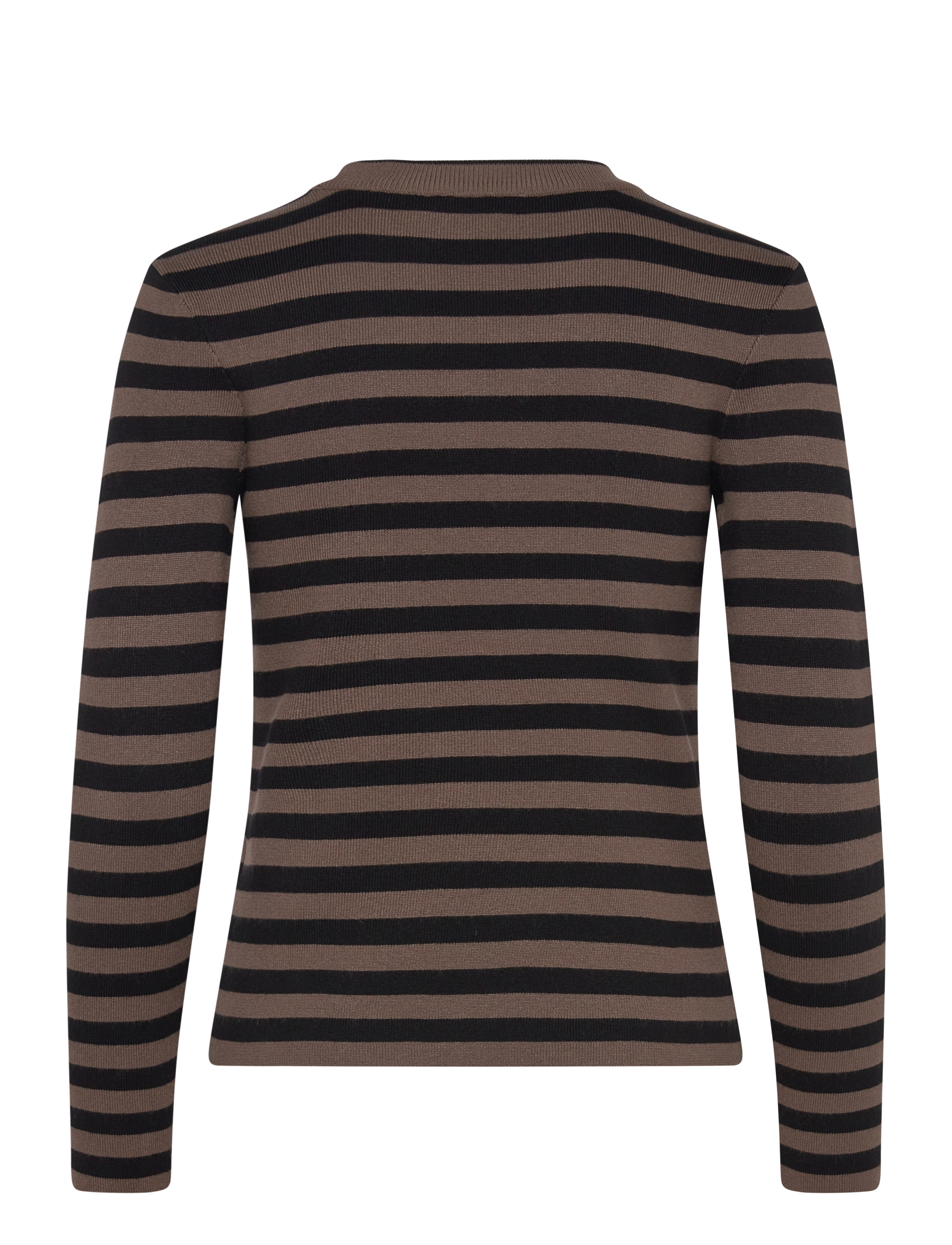 Object - OBJESTER SLI L/S KNIT PULLOVER NOOS - tröjor - morel - 2