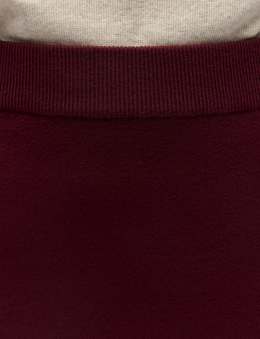 Object - OBJREYNARD HW KNIT SKIRT NOOS - stickade kjolar - windsor wine - 4