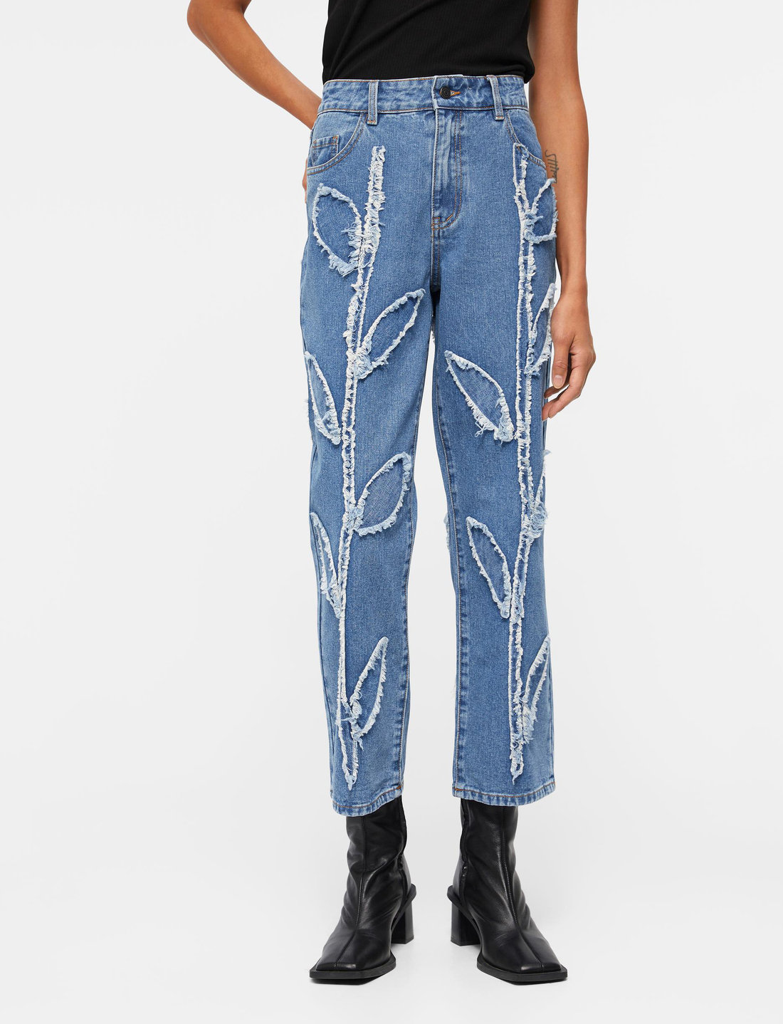 Fray 2025 ankle jeans